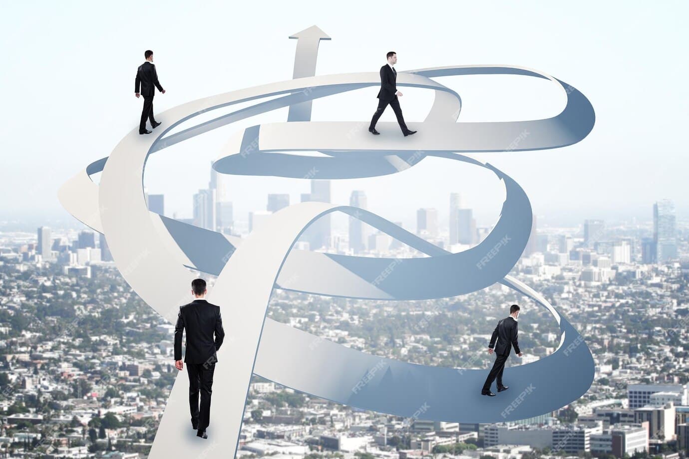 Digital transformation illustration